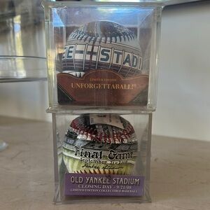 Limited Edition Yankee Collectible Unforgettaball Old Yankee Stadium, Final Game